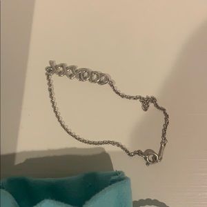 Tiffany’s Paloma’s Graffiti love & kisses bracelet